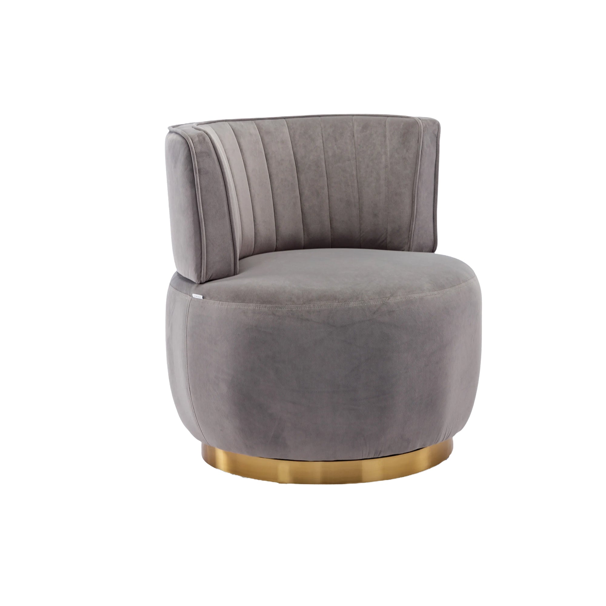 360 Degree Swivel Cuddle Barrel Accent Sofa Chairs-0