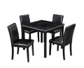 5 Piece Wooden Dining Table Set-0