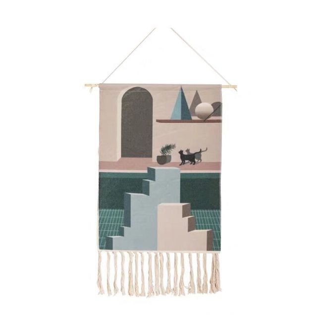 Hand Made Tapestry Wall Hanging-15