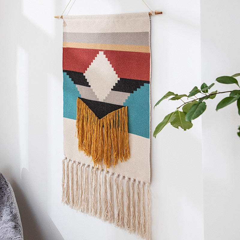 Hand Made Tapestry Wall Hanging-4