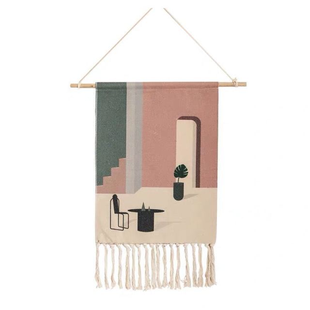 Hand Made Tapestry Wall Hanging-16